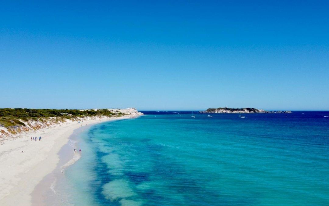 Blue Zones - blue sea coast with beach